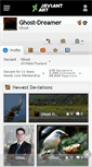 Mobile Screenshot of ghost-dreamer.deviantart.com