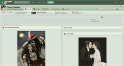 Desktop Screenshot of frenzyvammi.deviantart.com