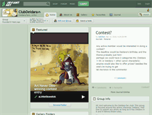 Tablet Screenshot of clubdeidara.deviantart.com