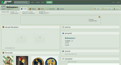 Desktop Screenshot of bethalamew.deviantart.com