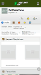 Mobile Screenshot of bethalamew.deviantart.com