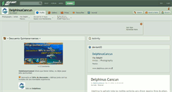 Desktop Screenshot of delphinuscancun.deviantart.com