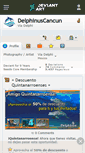 Mobile Screenshot of delphinuscancun.deviantart.com