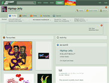 Tablet Screenshot of hiphop-jelly.deviantart.com