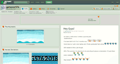 Desktop Screenshot of gameover576.deviantart.com