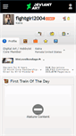 Mobile Screenshot of fightgirl2004.deviantart.com
