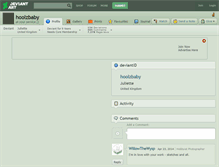 Tablet Screenshot of hoolzbaby.deviantart.com