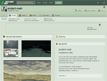 Tablet Screenshot of project-noah.deviantart.com