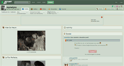 Desktop Screenshot of mymelynx.deviantart.com