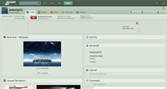 Desktop Screenshot of antoniavg.deviantart.com