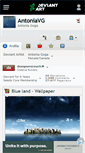 Mobile Screenshot of antoniavg.deviantart.com