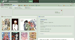 Desktop Screenshot of einherjar114.deviantart.com