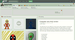 Desktop Screenshot of masterkrepta.deviantart.com