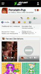 Mobile Screenshot of porcelain-pup.deviantart.com