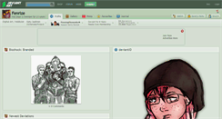 Desktop Screenshot of fenrize.deviantart.com