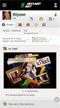 Mobile Screenshot of lillyzee.deviantart.com