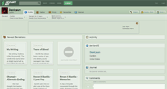 Desktop Screenshot of daxicaun.deviantart.com
