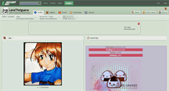 Desktop Screenshot of lanatheiguana.deviantart.com