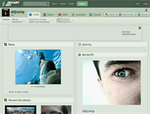 Tablet Screenshot of ddjcomp.deviantart.com
