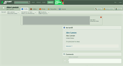 Desktop Screenshot of alex-lawson.deviantart.com