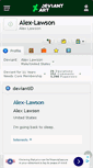 Mobile Screenshot of alex-lawson.deviantart.com