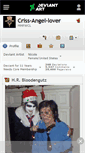 Mobile Screenshot of criss-angel-lover.deviantart.com