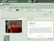 Tablet Screenshot of bworld360.deviantart.com