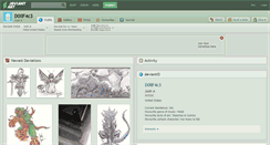 Desktop Screenshot of d0llf4c3.deviantart.com