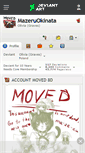 Mobile Screenshot of mazeruokinata.deviantart.com