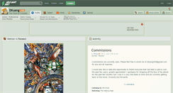 Desktop Screenshot of dkuang.deviantart.com