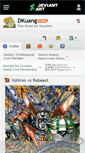 Mobile Screenshot of dkuang.deviantart.com