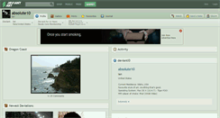 Desktop Screenshot of absolute10.deviantart.com