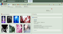 Desktop Screenshot of drachir.deviantart.com