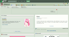 Desktop Screenshot of noobynewt.deviantart.com