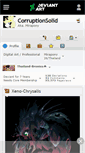 Mobile Screenshot of corruptionsolid.deviantart.com