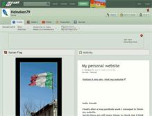 Tablet Screenshot of heineken79.deviantart.com