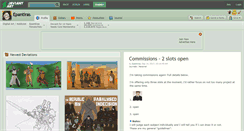 Desktop Screenshot of epantiras.deviantart.com