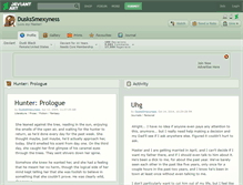 Tablet Screenshot of duskssmexyness.deviantart.com