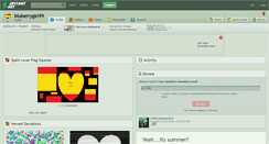 Desktop Screenshot of bluberrygirl99.deviantart.com