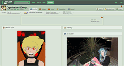Desktop Screenshot of organisation13demyx.deviantart.com