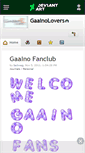 Mobile Screenshot of gaainolovers.deviantart.com