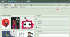 Desktop Screenshot of leviness.deviantart.com