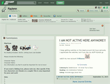 Tablet Screenshot of faylenn.deviantart.com