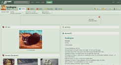 Desktop Screenshot of fyndingme.deviantart.com