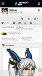 Mobile Screenshot of bishuu.deviantart.com
