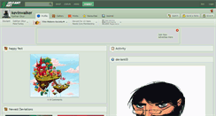 Desktop Screenshot of kevinwalker.deviantart.com