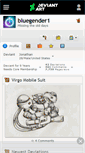 Mobile Screenshot of bluegender1.deviantart.com