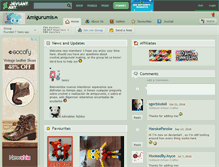 Tablet Screenshot of amigurumis.deviantart.com