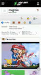 Mobile Screenshot of mxgross.deviantart.com