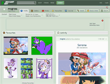 Tablet Screenshot of mxgross.deviantart.com